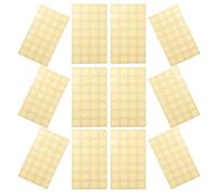 CALLARON 12feuilles Étiquettes Autocollantes Transparentes pour Renforts de Papier Autocollants Adhésifs Renforcés pour Reliures à Anneaux Réparation et Protection des Mobiles