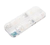 CALLARON 12grille Accessoires Pour Ongles Décoratifs Coquillages Breloques Pour Manucure Professionnelle