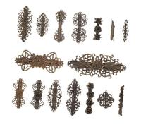 CALLARON 14 Pièces Ensemble de pinces à cheveux rétro épingles à cheveux pour chignons accessoires mignon Mariage barrettes à cheveux pour filles épingle à cheveux à clip de printemps Métal