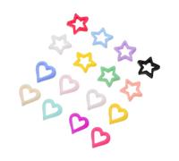 CALLARON 150 Pièces Accessoires De Décoration D'ongles Charmes D'ongles Mignons Nail Charms Femmes Clous à Ongles Bricolage Gemmes à Ongles Kawaii Joyaux De Clous Étoiles Résine