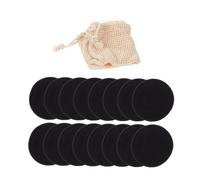 CALLARON 16pièces Disques Démaquillants Pour Visage Fibres Rondes Adaptés Aux Peaux Sèches Et Mixtes Outil De Nettoyage Cosmétique
