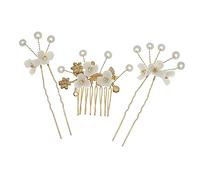 CALLARON 1ensemble Peigne à Cheveux De Mariée Avec Peigne à Cheveux Latéral Accessoire Élégant Pour Coiffure De Pour Mariées Et Demoiselles