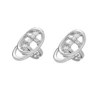 CALLARON 1pièce Anneau De Doigt Décoratif Zircon Avec Élégant Et Réglable Accessoire Unique Pour Manucure Et Décoration Ongles Style Croix