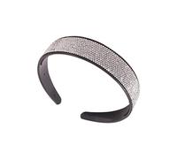 CALLARON 1pièce Large Toothed Hair Hoop with Glitter Stylish Anti- Headband for Women and Girls for Weddings and Parties