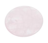 CALLARON 1Pièce Palette Ronde de Jade pour Extensions de Cils Outil de Colle Durable et Économique et Filles Rose