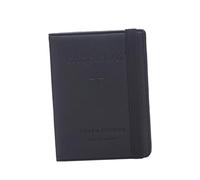 CALLARON 1pièce Porte-Passeport RFID Femme Cuir PU Étui Multifonction Noir Pochette De Voyage Pratique pour Passeport Et Cartes Identité Design Élégant Et Compact pour Voyages Affaires