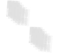 CALLARON 2 Ensembles Artefact Patch Auriculaire Moulable Pour Bande De Boucle D'oreille Autocollant De Protection Auditive Autocollant De Boucle D'oreille Epva Transparent 30 Pièces * 2