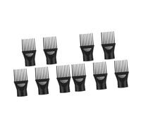 CALLARON 2 Ensembles Embout Pour Sèche-cheveux Diffuseur Buse De Sèche-cheveux Buses Brosse Sèche-cheveux Accessoires Remplacement Séchoirs Voyage Professionnel Noir Plastique 5 Pièces * 2