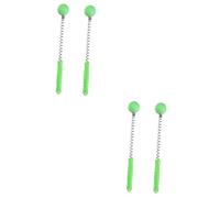CALLARON 2 Ensembles Le Marteau Massage Tissus Profonds Masseurs Ménagers Masseurs De Battement Manuels Masseur Martelant Masseur Marteau Gel De Silice Vert 2 Pièces * 2