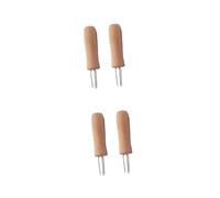 CALLARON 2 Ensembles Outil De Moxibustion Inoxlm Bruleur Iglu Thérapie Solid Needle Portants Dudgeonnière Porter Appareil Outils Prolongateur De De Moxa Bambou Khaki 2 Pièces * 2