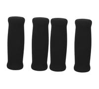 CALLARON 2 Ensembles Poignée D'éponge Seniors Marche Protecteur Soutien Adulte Poignées De Béquille Antidérapantes Poignées Antidérapantes Pour Poignée Poignées De Canne Noir 2 Pièces * 2