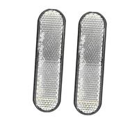 CALLARON 2 Feux LED pour Moto 24 Led, Réflecteur Arrière Transparent Étanche, Feu Stop Arrière et Feu de Position Latéral, Accessoires D’éclairage Moto Universels pour Camion et Véhicule