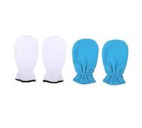 CALLARON 2 Paires Aux Huiles Essentielles Hydratants Réutilisable Fourniture De Soins Infirmiers De Cire Accessoire De Kérothérapie Mitaines De Paraffine Polyester