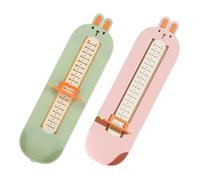CALLARON 2 pièces Appareil de Mesure Pied Garçon Fille Règle Précision Pied Garçon Fille Outil Adapté pour Maison
