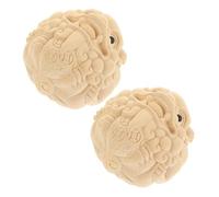 CALLARON 2 pièces Balles de Massage Sculpté de Relaxation pour Mains Seniors Amélioration Mobilité des Doigts et Détente Musculaire Portable