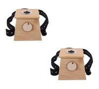 CALLARON 2 Pièces boîte de moxibustion plateau fumigation diviseur thérapie compatible mini portable bien-ãªtre famille journey menagere appareil de moxibustion outil de moxibustion Bambou
