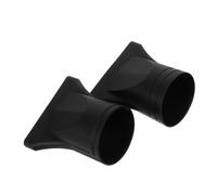 CALLARON 2 Pièces Buse Concentrateur pour Sèche-cheveux Embout Étroit Résistant Haute Température Lot de Noir Compatible Salons et Usage Domestique