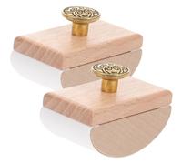 CALLARON 2 Pièces Buvard à Bascule en Bois Wd165 Séchage Rapide | Absorption D’encre Excédentaire, Style Rétro Simple, Portable et Léger, pour Calligraphes et Bureau