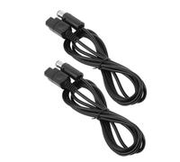 CALLARON 2 Pièces Câble D'extension de Manette de Jeu Noir en PVC | Connecteur Précis, de Latence, Portée Allongée, Usage Salon, Soirées Gaming, Robustesse