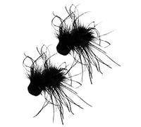 CALLARON 2 Pièces Clips Accessoires de Cheveux Gothiques Élégants pour Événements Spéciaux et Fêtes