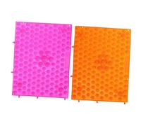 CALLARON 2 Pièces Coussin De Massage Des Pieds Masseur Massage Des Pieds Multifonctionnel Réflexologie Coussinets De Pied Masseur Coussinets De Pied Type