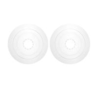 CALLARON 2 Pièces Couvre-rayons de Vélo, Cache Volant Moteur pour Vtt, Plastique, Résistant à L'eau, Installation Facile, Structure Stable, pour Roue Arrière et Cassette