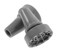CALLARON 2 Pièces Embouts Antidérapants Caoutchouc pour Bâtons de Randonnée et Cannes Protection pour Pointe de Béquille et Accessoires Alpenstock Gris
