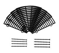 CALLARON 2 Pièces Grille de Pot de Fleurs Protecteur de Terre pour Pots de Fleurs Anti-poussière pour Jardinage et Jardins Protège Les Plantes Empêche Les Bébés Sol