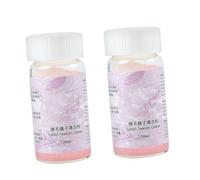 CALLARON 2 pièces Liquide pour Pince à Extensions de Cils Dissolvant Colle Faux Cils Lot de Nettoyage Rapide et Réutilisable pour Recourbe et Pinceaux