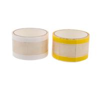CALLARON 2 Pièces Nail Stamper Cleaning Tape For DIY Manicure Disposable Nail Art Sticker For Fast Oil Absorbing And Pattern Removal Salon And Travel Friendly