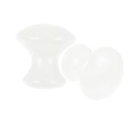CALLARON 2 Pièces Outil de Massage Gua Quartz Rose de Massage Forme de Champignon pour Relaxation et Soin Visage