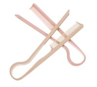 CALLARON 2 Pièces Peigne à Cheveux Raide Peigne Partie Double Lissage Ratissage Dent à Cheveux Pour Style Redresser Démêler Femme Démêlant à Boucler