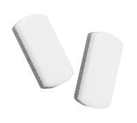 CALLARON 2 Pièces Planche à Frotter En Pierre Laveur De Pieds Pédicure Scrubber Grattoir Sec Mort Plantaire Calleux Nettoyeur Dissolvant Exfolier Exfoliant Spa Fissuré Grey Pu