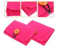 CALLARON 2 Pièces Sacs De Rangement pour Huiles Essentielles Étuis De Voyage pour Flacons Sacs Organisateurs pour Huiles Essentielles De Transport pour