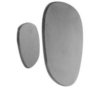 CALLARON 2 Pièces Soucoupes pour Pots de Fleurs en Boue de Diatomée, Plateau de Drainage Résistant et Anti-Fuite, pour Plantes D'intérieur et Jardinage, Lot Grand et Petit