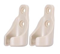 CALLARON 2 Pièces Support de Montage Aveugle en Plastique Beige pour Store Enrouleur Installation Rapide et Réglable, pour Balcons et Usage Extérieur