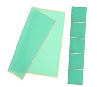 CALLARON 20 Feuilles Film De Gelée De Phnom Penh Matériel De Papier Floral Papier D' Pour Bouquet De Fleurs Papier Mariage Papier Fleuriste Rose Papier Mat Bord Doré Vert