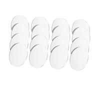 CALLARON 20 pièces Miroirs Ronds Acrylique de Remplacement pour Miroir Maquillage sans Distorsion