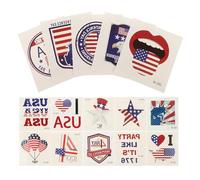 CALLARON 20feuilles Autocollant Tatouage Temporaire Décoratif Motif Unique Tatouage Bras Autocollant Diy