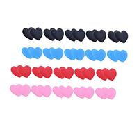 CALLARON 20Paires Grips Oreille Silicone Antidérapants pour Lunettes Évite Glissement Optimal Compatible avec Types de Lunettes