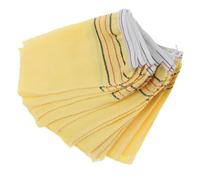 CALLARON 20pièces de Douche Exfoliants pour Dos Corps Lot de Couleur Kaki Facile à Utiliser