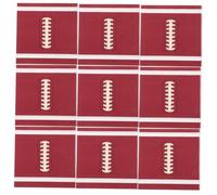 CALLARON 20pièces Lot De Serviettes De Table Papier Thème Du Football Pour Décorations De Fête Anniversaire Jetables Et Décoratives Pour Événements