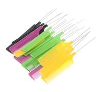 CALLARON 20pièces Peigne à Queue de Rat Métal Outil de Séparation de Cheveux Peigne à Dents Fines pour Femmes Pratique pour Coiffure et Coupe