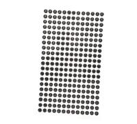 CALLARON 234Pièces Auto Adhésive Noir pour Décoratifs pour Créations Manuelles