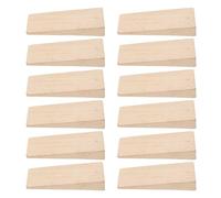 CALLARON 24 Pièces Cales en Bois pour Réparation de Manche de Marteau et Hache Beige, Compatibilité Large Connexion Sécurisée, pour Réparations D'urgence et Tâches de Charpentier