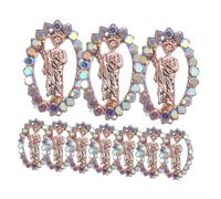 CALLARON 24pièces Charms De Manucure Décorations Jesus Accessoires Nail Art Bijoux De Nail Art Élégants