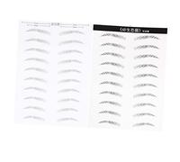 CALLARON 2feuilles Patchs Pour Sourcils Effet Poil Imperméables Faux Sourcils Outils De Maquillage Pour Femmes Standard