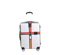 CALLARON 2m Sangle De Bagage Réglable avec Verrou à Ceinture Croisée De Voyage Arc-Ciel pour Valise Sécurise Vos Effets Personnels