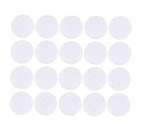 CALLARON 2paquets Filtres De Remplacement Pour Appareil De Beauté Coton Rond Blanc Résistants Acides Et Alcalins Pour Microdermabrasion Et Point Aspiration Visage Accessoires Salon Esthétiq