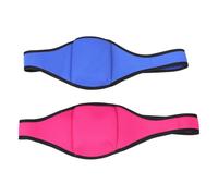 CALLARON 2pcs Banane pour Micro en Polyester Bleu, Ceinture Réglable pour Instructeurs de Fitness, Pochette Portable Anti-chute pour Gym et Fitness